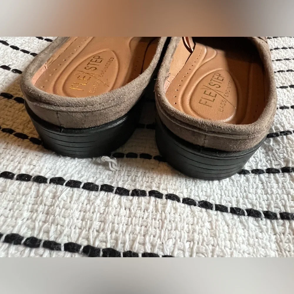 Bass Flex step Nicole Leather Mule / Loafers, size 8 - Picture 8 of 11